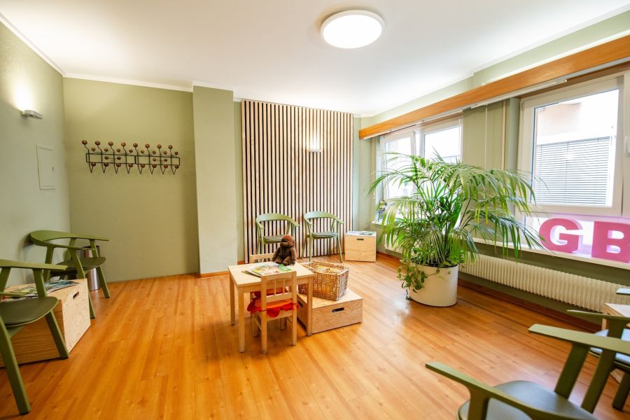 Wartezimmer der Zahnaerzte in Pforzheim