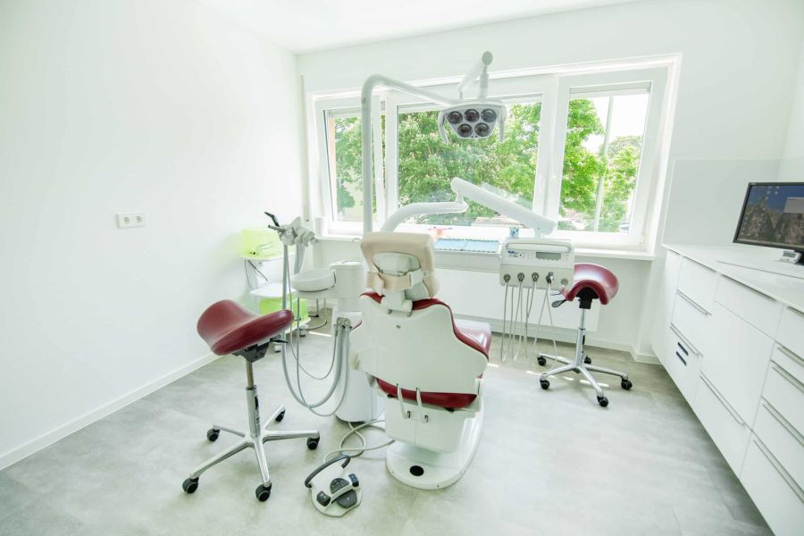 Behandlungszimmer Dr. Klein und Kollegen Praxis-Pforzheim