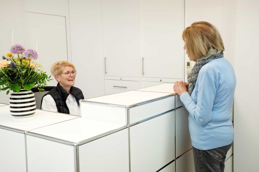 Empfang Zahnkonform Eutingen Zahnarztpraxis
